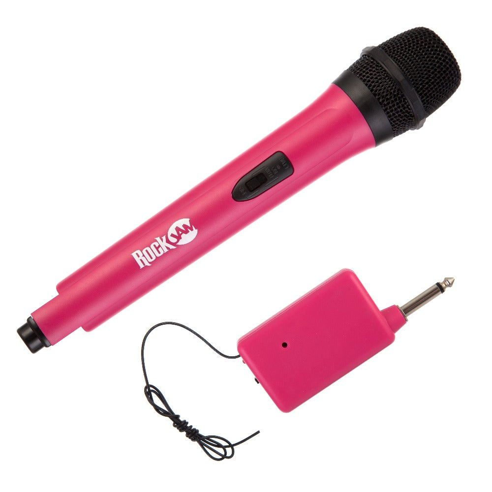 RockJam Wireless Mic Pink