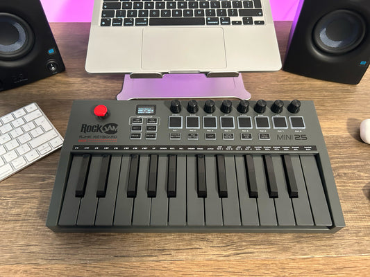 Unleash Your Musical Creativity: The Benefits of a 25-Key MIDI Controller with Bluetooth MIDI & Integrated Battery