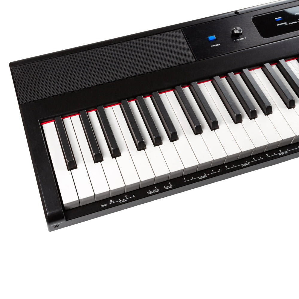 Rockjam 88 Key Digital Piano DP88-V, Color: Black White Keys - JCPenney