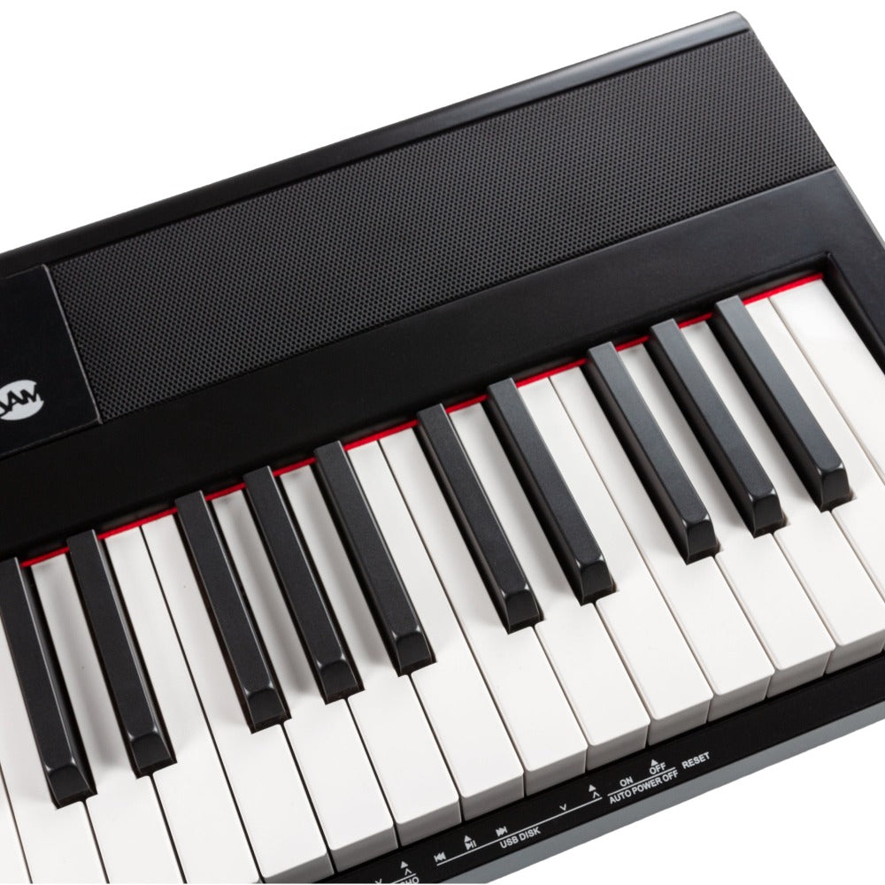 Rockjam 88 Key Digital Piano DP88-V, Color: Black White Keys - JCPenney