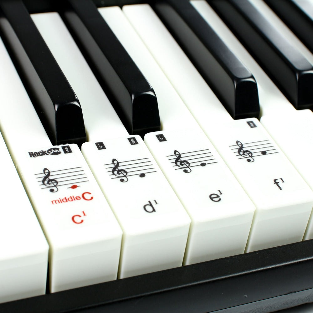 RockJam 88 Key Full Size Digital Electric Piano Keyboard Semi Weighted Keys  RJ88