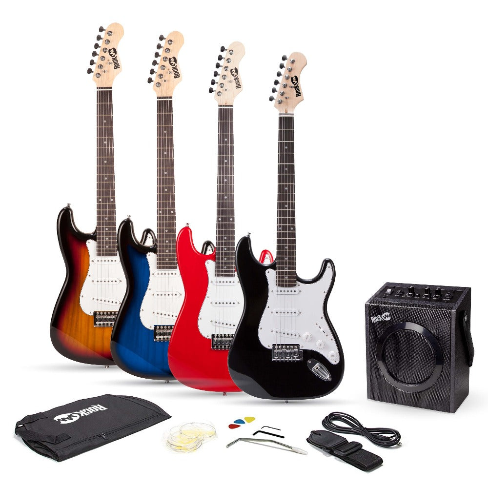 RockJam 10 Watt Electric Guitar Kit Range