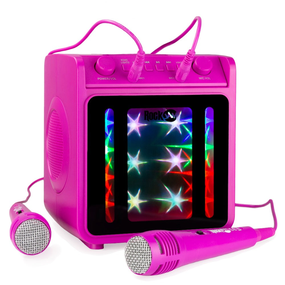 RockJam SingCube 2 Rechargeable 10 Watt Bluetooth Karaoke Machine