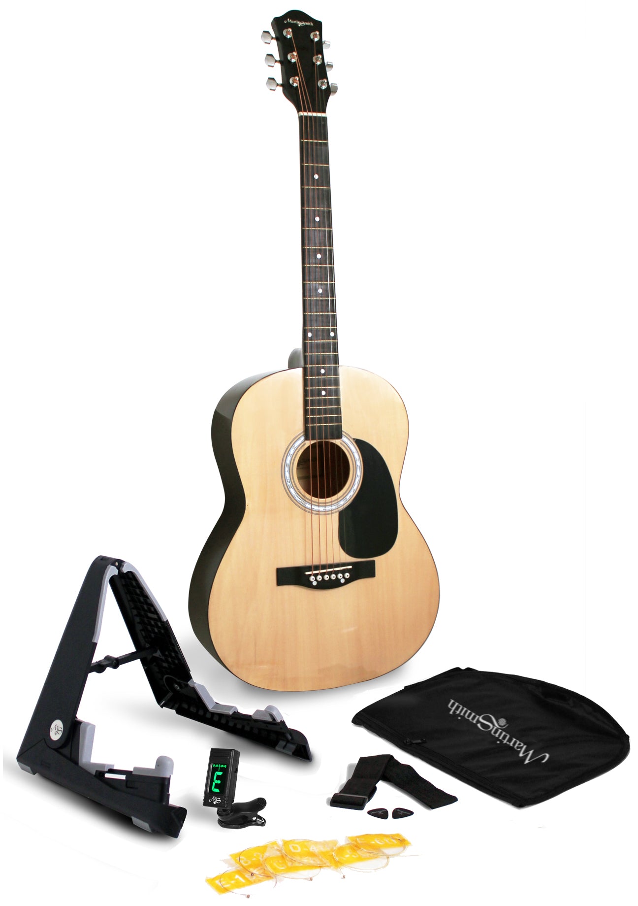 Martin Smith Acoustic Guitar Superkit with Lessons