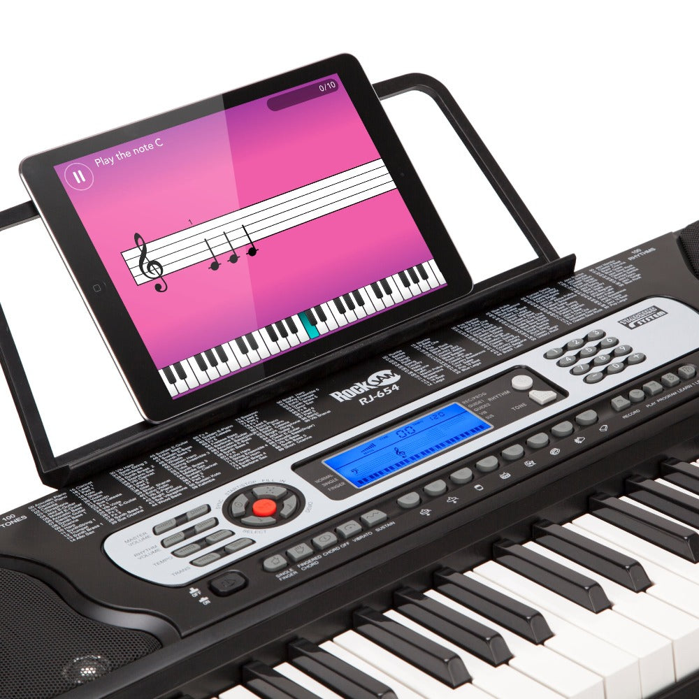 RockJam 61 Key Keyboard Piano Avec LCD Display Kit, Maroc