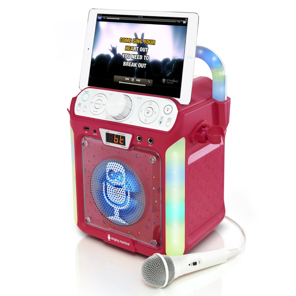 RockJam SingCube 2 Rechargeable 10 Watt Bluetooth Karaoke Machine