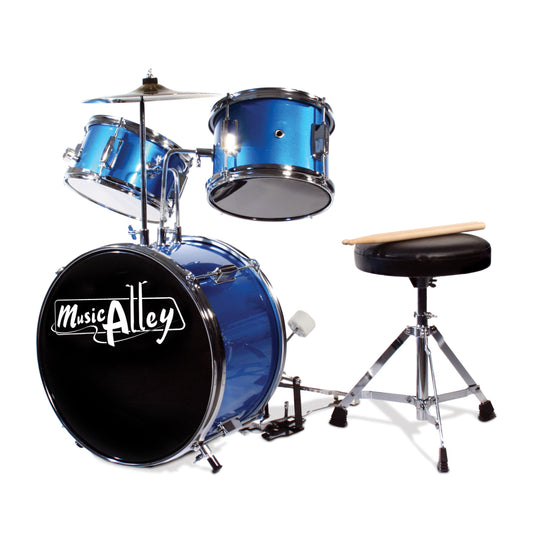 Music Alley 3 Piece Junior Drum Kit